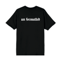 UN_FORMATTED T-SHIRT BLACK ROCK