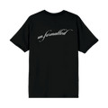UN_FORMATTED T-SHIRT BLACK SIGNATURE