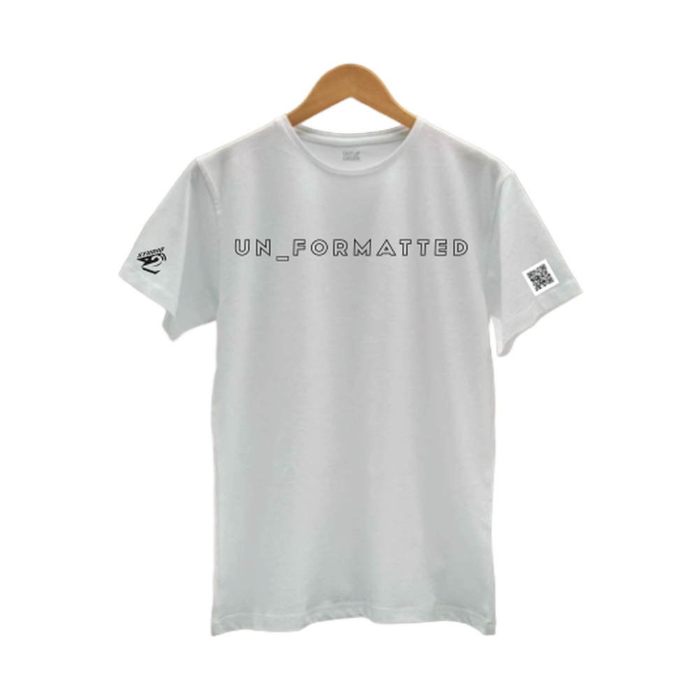 UN_FORMATTED T-SHIRT WHITE